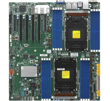 Pagrindinė plokštė Super Micro Computer „Supermicro MBD-X13DEI-T“, „Intel“, LGA 4677 (E lizdas), „Intel® Xeon®“, DDR5-SDRAM, 4 TB, DIMM