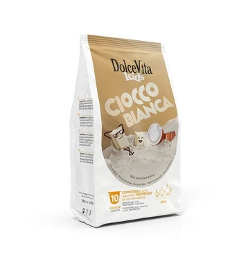 Dolce Vita kavos kapsulės Cioccobianca, 120 vnt.