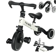 Triratis balansinis dviratukas Trike Fix, baltas kaina