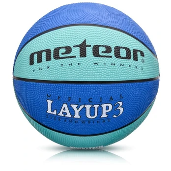 Krepšinio kamuolys Meteor Layup 3, mėlynas