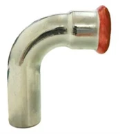 Press elbow Assotherm 90. MF. 18 mm – press