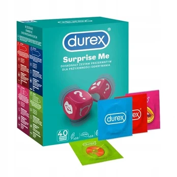 Durex Surprise Me 40 vnt.