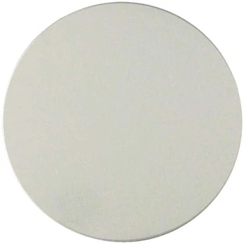 Oem Metal plate for magnet holders - round sidabrinis