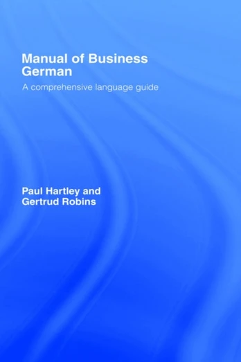 Manual of Business German