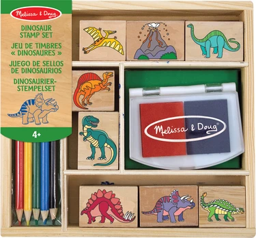 Melissa & Doug playset Dinosaur Stamp Set
