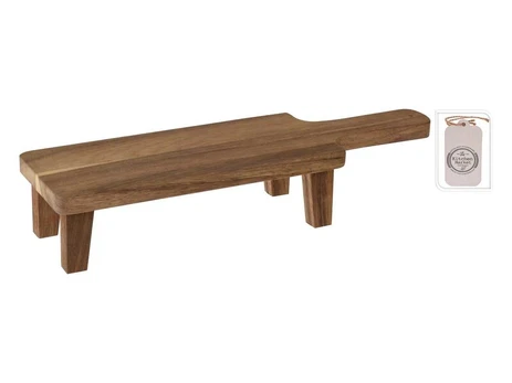 Excellent Houseware serviravimo lenta Acacia 38x11cm