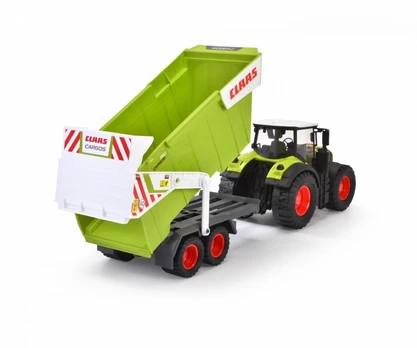Dickie Interaktyvus traktorius su priekaba Claas light/sound 64 cm