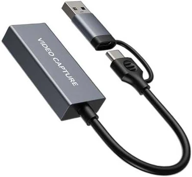 Grabber HDMI 4K60 USB-A USB-C EZCAP 370M Cam Link
