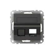SCHNEIDER ELECTRIC EXXACT DATACASE ACTASSI/KEYSTONE OBLIQUE ANTRACITE kaina