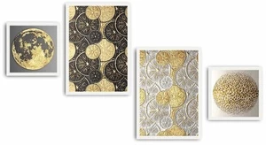 Paveikslas Wallity 4PBCT-04, 30 cm x 30 cm, 4 vnt. kaina