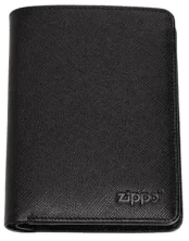 Piniginė Zippo Saffiano Vertical Wallet, juoda kaina
