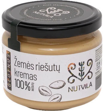 Nutvila Smooth Peanut Butter, 300 g