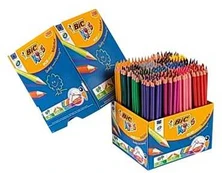 BIC KIDS Buntstifte ECOlutions Evolution 288er Kartonbox Minenstärke 3.2