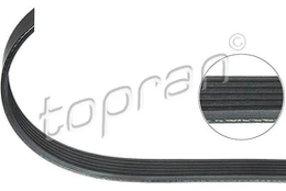 TOPRAN 400 155 V formos rumbuoti diržai