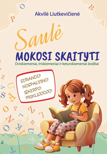 Saulė mokosi skaityti