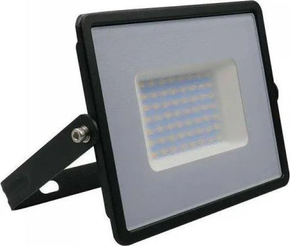 V-tac 50W LED prožektorius, E-serija, juodu korpusu, 6500K