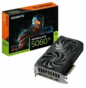 GIGABYTE GeForce RTX 5060 Ti WINDFORCE OC 8G NVIDIA 8 GB GDDR7