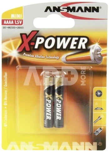 10x2 Ansmann Alkaline AAAA X-Power 1510-0005