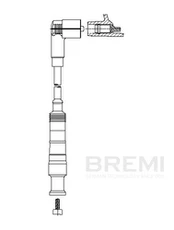 BREMI 204/75 Uždegimo laidas
