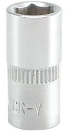 Galvutės 1/2", šešiakampės, CrV plienas, 21 mm DIN 3124
