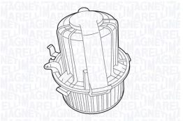 Vidaus pūtiklis MAGNETI MARELLI 069412710010 kaina