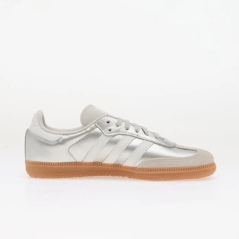 adidas Samba OG Silver Met./ Ftwr White/ Gum 2 - Dydis 35.5 (KK2327 Laisvalaikio batai)