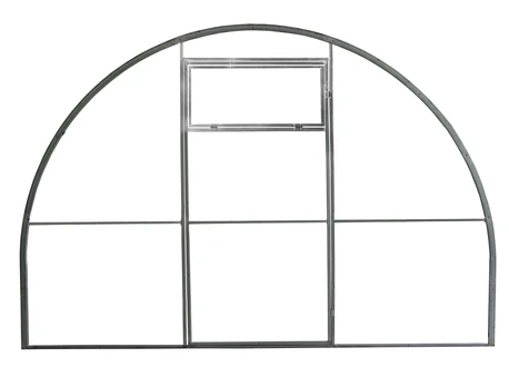 Šiltnamio TITAN 20x40 priekis-galas