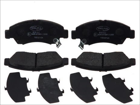 DELPHI LP0810 Brake pad set