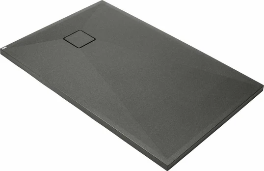 Granitinis dušo padėklas Deante Correo, Anthracite metallic, 90x70 cm