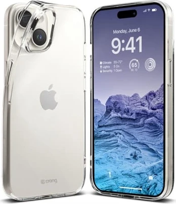 Crong Dėklas Crystal Slim Cover iPhone 15 Plus