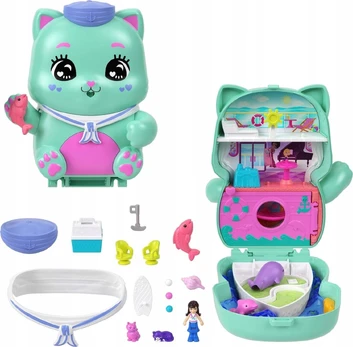 Zestaw Polly Pocket Set Sail Kitty
