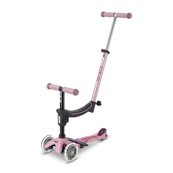 Micro Mini2Grow 2 Deluxe LED paspirtukas | Dusty Rose