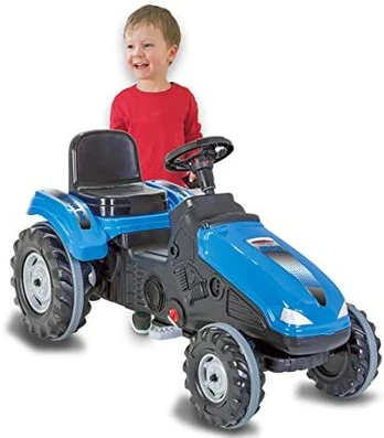 Jamara Trettraktor Big Wheel blau 3+