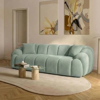Trivietė sofa Octavio, turkio spalvos