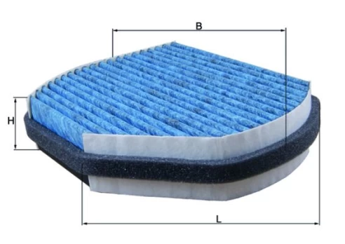 Filtras, salono oras KNECHT LAO 37