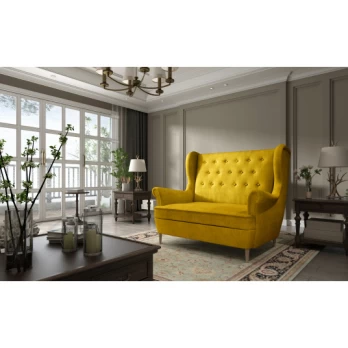Sofa Aros geltona, Omega 68