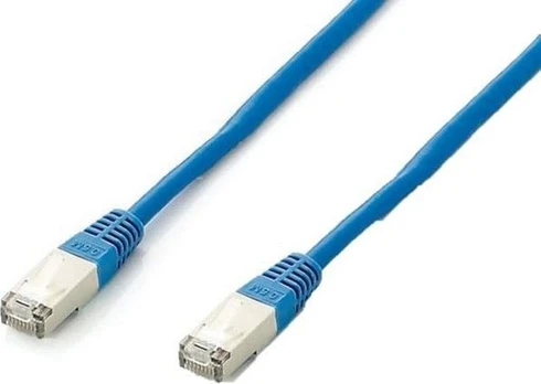 Equip Patchkabel Cat6A S/FTP 2xRJ45 15.00m blau Plat.LSZH Polybeutel