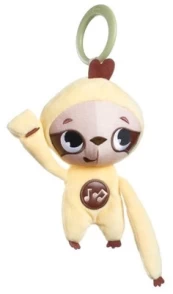 Žaislas vežimėliui Tiny Love Musical Toy - Boho Chic - Sloth, ruda/kreminė kaina