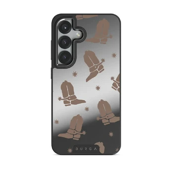 Howdy - Samsung Galaxy S25 Case, Elite Mirror (Magnetic) / Gunmetal