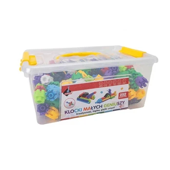 Little geniuses blocks, screws 252 pieces