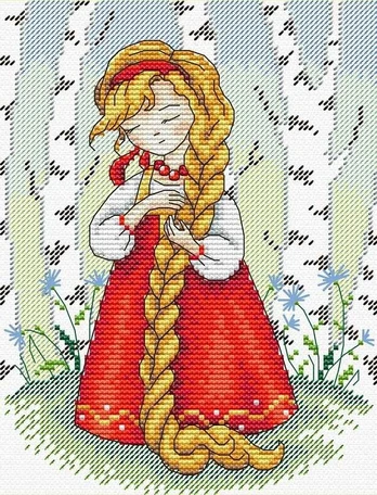 Pretty Maiden SM-182 - Siuvinėjimo rinkinys
