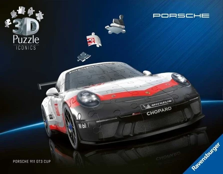 3D dėlionė Iconics Porsche 911 GT3 Cup