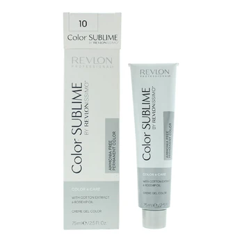 Revlon Color Sublime Permanent Hair Dye 10 Lightest Blonde, 75 ml