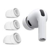 Baltos pagalvėlės Apple Airpods Pro 3 ausinėms "Tech-Protect Ear Tips 3-Pack" kaina