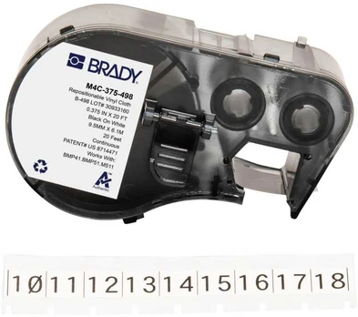 Brady BMP41/BMP51/BMP53/M511 Label Spausdintuvas Labels