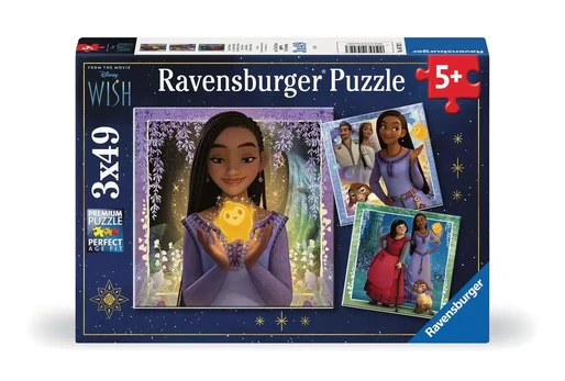 Ravensburger 3 dėlionės „Disney Noras“, 3×49 det., nuo 5 m.