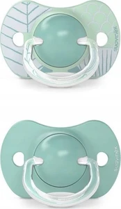 Suavinex 308280-PHYSIOLOGICAL SX PRO SILICONE PATTERN 2 VNT/+18/SATURN/DREAMS