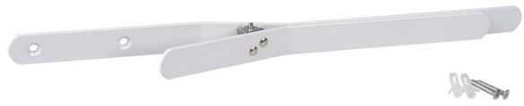 Aptel Hygiene container Madame, baltas, epoxy-coated aluminum, prepared for wall mounting including mounting material