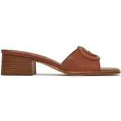 Šlepetės Guess FLJCNN LEA03 Ruda