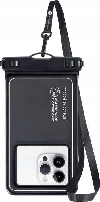 MOBILE ORIGIN Mobile Origin Atsparus vandeniui floating case 6,5", juodas/baltas